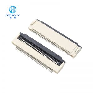 掀盖式fpc连接器0.5mm间距 H2.0高