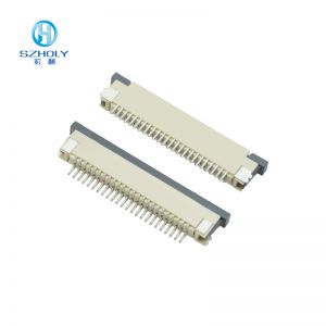 FPC连接器0.8间距抽屉式下接 FPC连接器0.8间距抽屉式下接