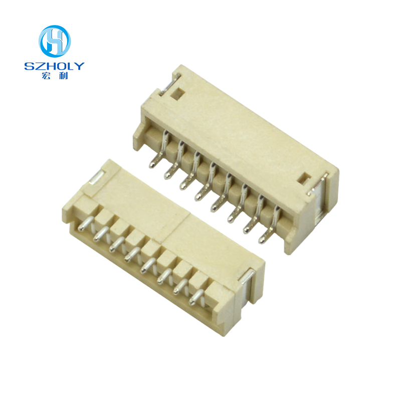 ZH1.5间距卧贴连接器 ZH1.5间距卧贴连接器