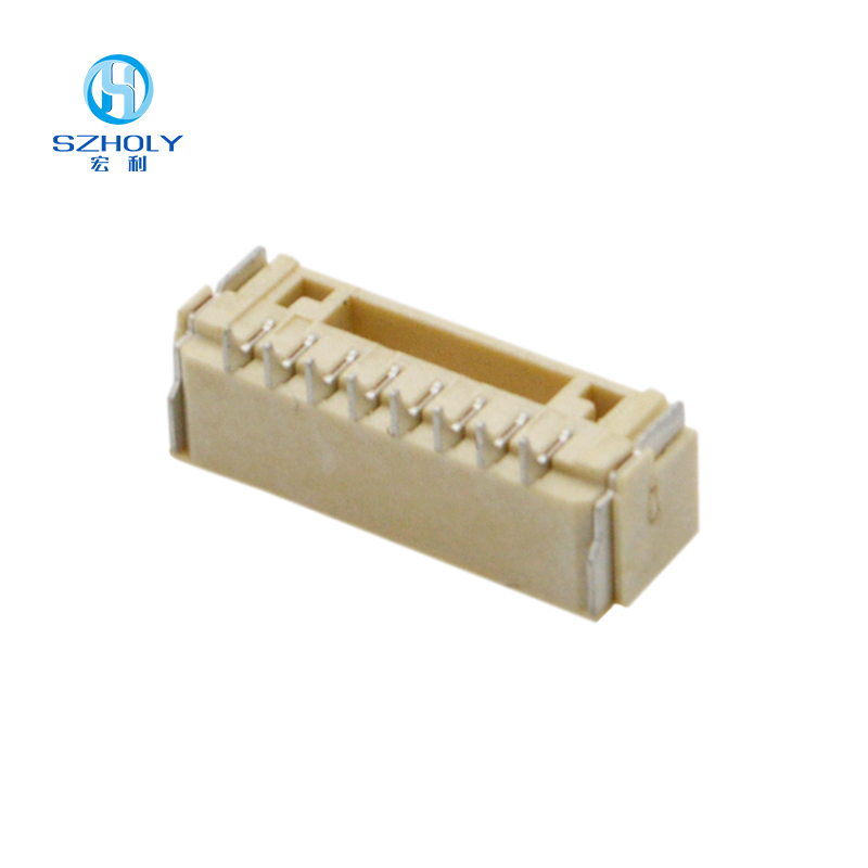 GH1.25间距带锁卧贴连接器 GH1.25间距带锁卧贴连接器