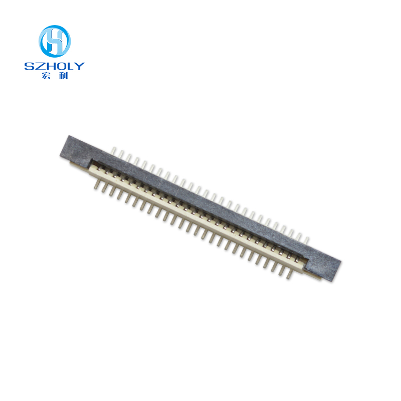 一字立贴fpc连接器0.8mm间距