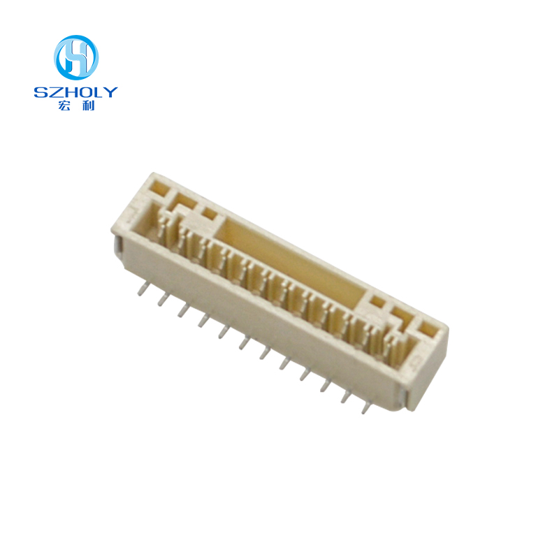 GH1.25立贴带锁扣连接器,宏利连接器