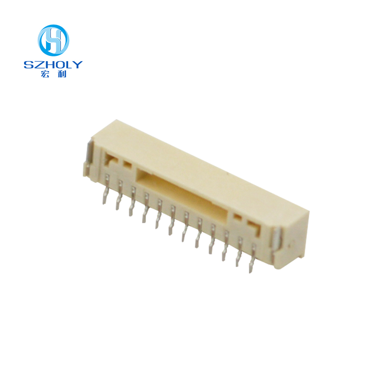GH1.25立贴带锁扣连接器,宏利连接器