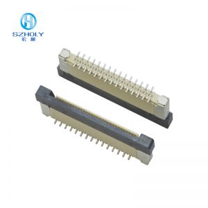 0.5间距立贴fpc连接器正脚位