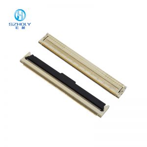 fpc连接器带锁扣0.5间距翻盖式下接 H2.2厚 fpc连接器带锁扣0.5间距翻盖式下接 H2.2厚