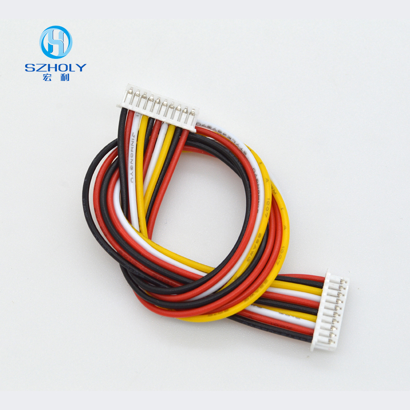 MX1.25间距双头端子线反向
