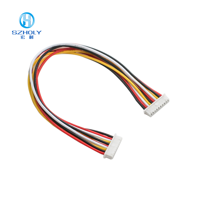 MX1.25间距双头端子线同向