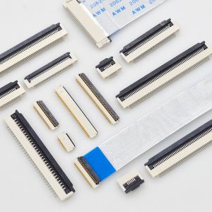 FPC连接器 翻盖式下接,宏利连接器