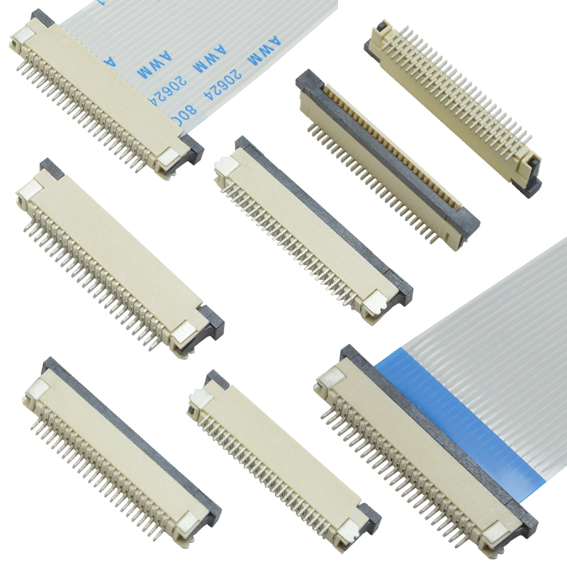 fpc连接器0.8mm间距
