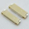 FFC/FPC0.5间距PCB板贴片连接座0.5-6P H1.5双面接触无锁卧贴 FFC/FPC0.5间距PCB板贴片连接座0.5-6P H1.5双面接触无锁卧贴