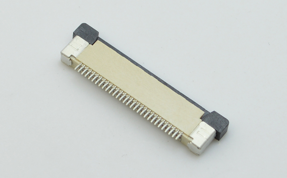 FFC/FPC连接器 软排线插座 0.5mm间距-40P 下接拉锁 40Pin 抽屉式
