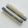FFC/FPC软排线0.5mm间距-45P立贴正错位带锁 软排线插座FPC连接器
