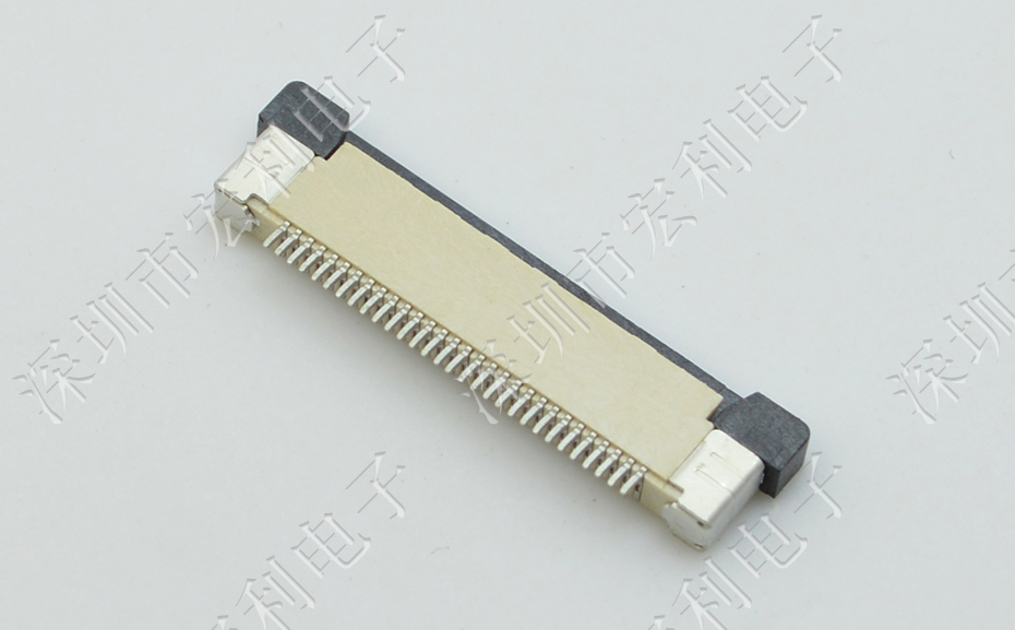 FFC/FPC连接器 软排线插座 0.5mm间距-15P 下接拉锁 15Pin 抽屉式 FFC/FPC连接器 软排线插座 0.5mm间距-15P 下接拉锁 15Pin 抽屉式