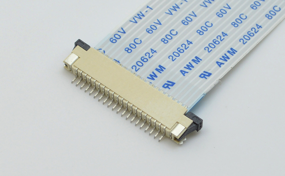 FPC/FFC插座 1.0MM 16P 上接 抽屉式 扁平电缆连接器 抽拉式 FPC/FFC插座 1.0MM 16P 上接 抽屉式 扁平电缆连接器 抽拉式