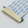 FPC/FFC插座 1.0MM 14P 上接 抽屉式 扁平电缆连接器 抽拉式