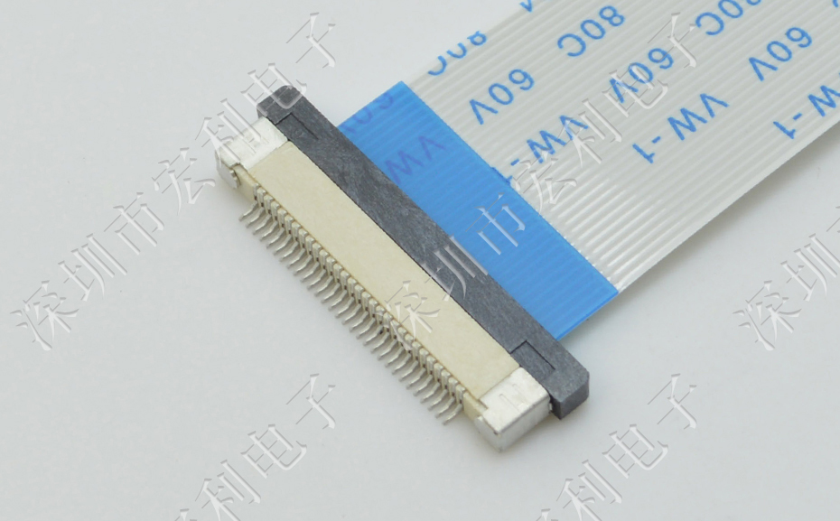 FFC/FPC连接器 软排线插座 0.5mm间距-26P 下接拉锁 26Pin 抽屉式 FFC/FPC连接器 软排线插座 0.5mm间距-26P 下接拉锁 26Pin 抽屉式