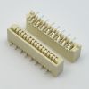 FPC插座 FFC软排线接插件间距1.0mm-30P 单面接立贴错位连接器