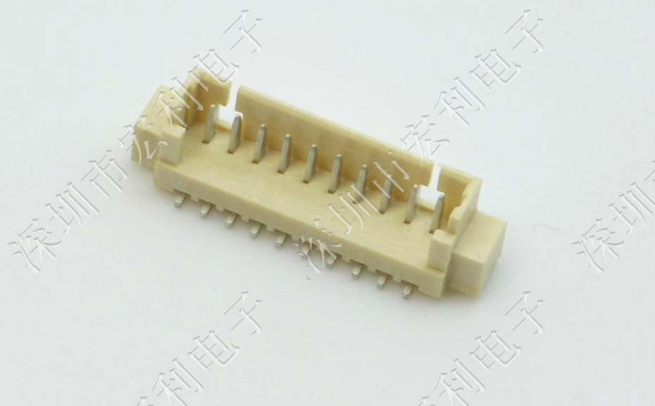 MX1.25-11P立式贴片连接器SMD插座wafer母座条型接插件MX座子