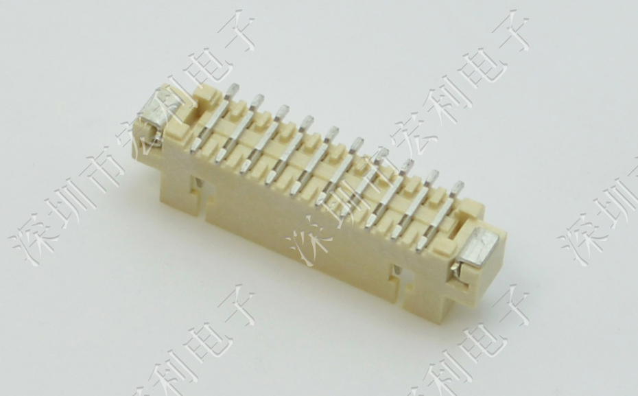 MX1.25-17P立式贴片连接器SMD插座wafer母座条型接插件MX座子