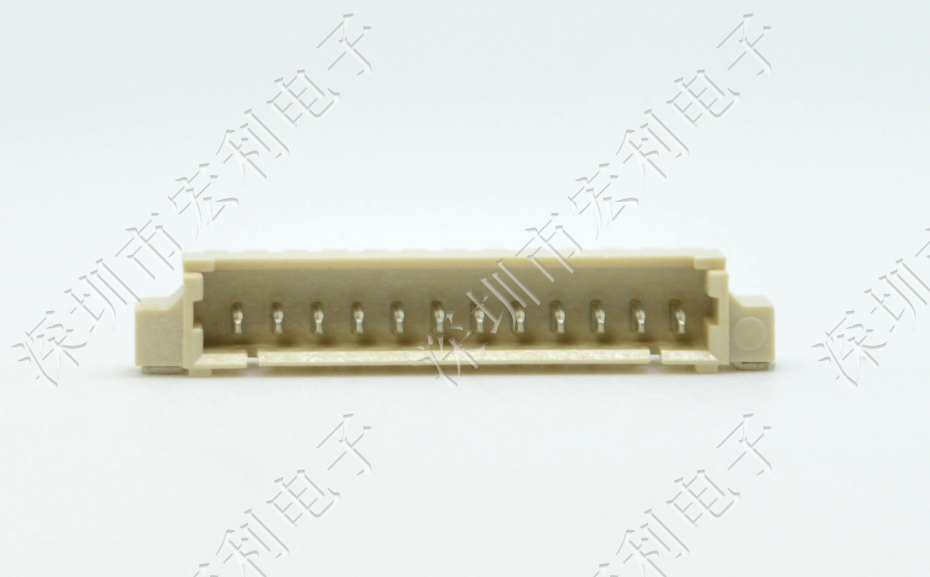 MX1.25间距PCB板线对板电子接插件连接器6P卧式贴孔座端子 MX1.25间距PCB板线对板电子接插件连接器6P卧式贴孔座端子