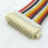 MX1.25间距PCB板线对板电子接插件连接器7P卧式贴孔座端子 MX1.25间距PCB板线对板电子接插件连接器7P卧式贴孔座端子