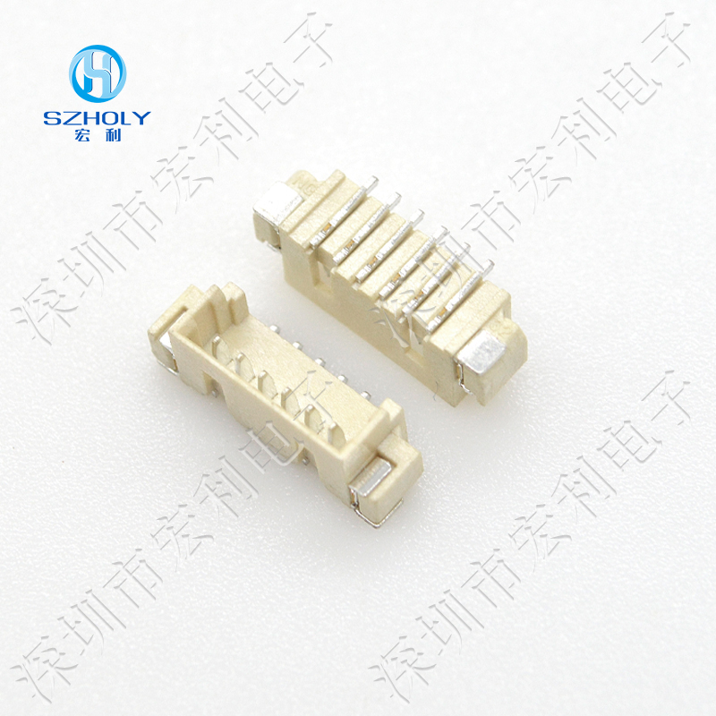 MX1.25mm间距立式线对板插座2P 3P 4P 5P 6P 7P 8P 9P 10P 11P-2