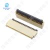 0.5mm间距后掀盖精密fpc连接器H1.0镀金排线插座4P/6P/8P/10P/12P/20P/2 0.5mm间距后掀盖精密fpc连接器H1.0镀金排线插座4P/6P/8P/10P/12P/20P/2