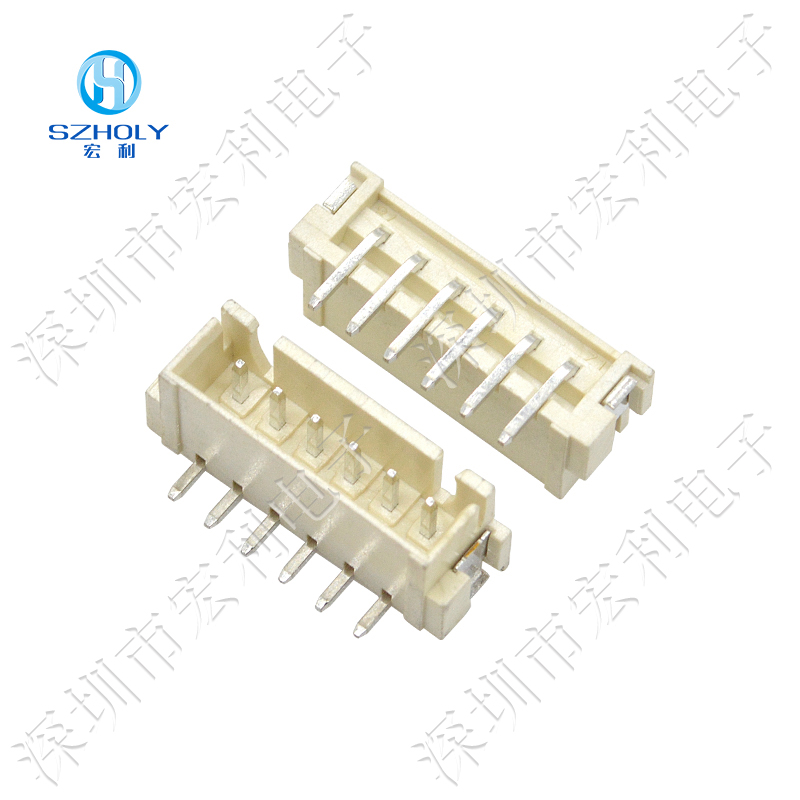 fpc连接器2.54mm立式插件针座深圳源头厂家直销2P 3P 4P 5P 6P 7P 8P 9P