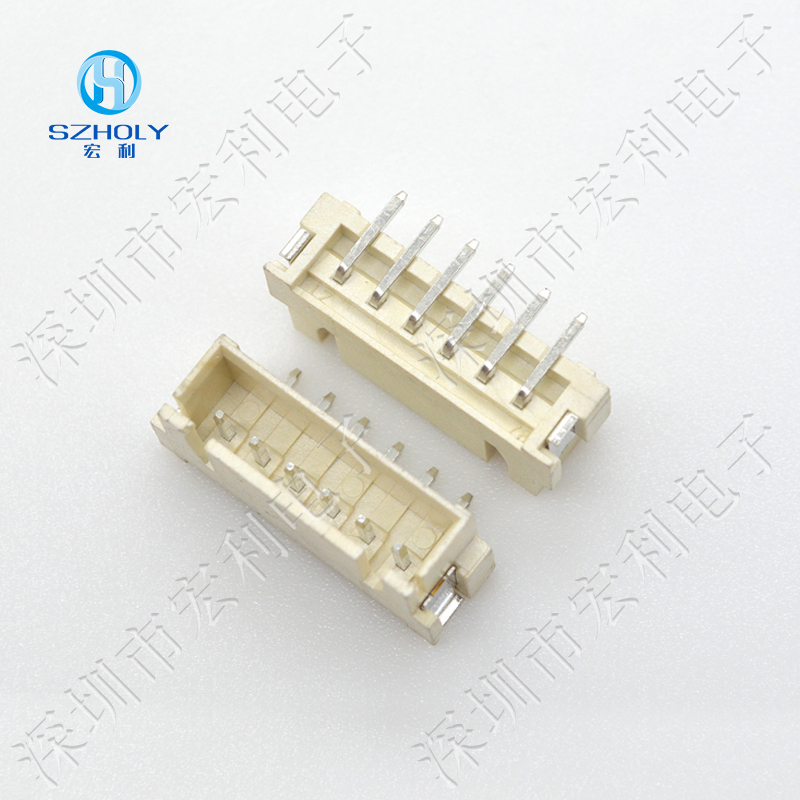 fpc连接器2.54mm立式插件针座深圳源头厂家直销2P 3P 4P 5P 6P 7P 8P 9P