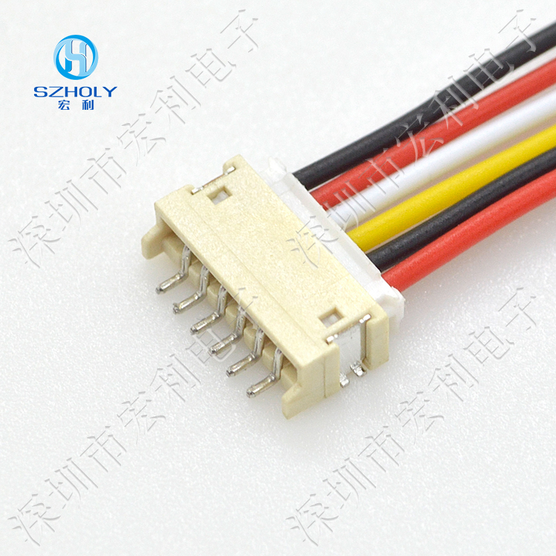 ZH1.5mm卧式fpc连接器wafer线对板接插件2P/3P/4P/5P/6P/7/8P/9P/1