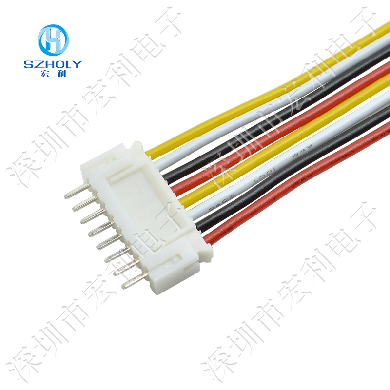 卧式fpc连接器 2.0mm直针 2P 3P 4P 5P 6P 7P 8P 9P 10P