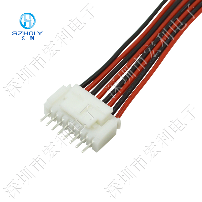 fpc连接器接插件 2.0 直针带扣 2P 3P 4P 5P 6P 7P 8P 9P 10P 11P