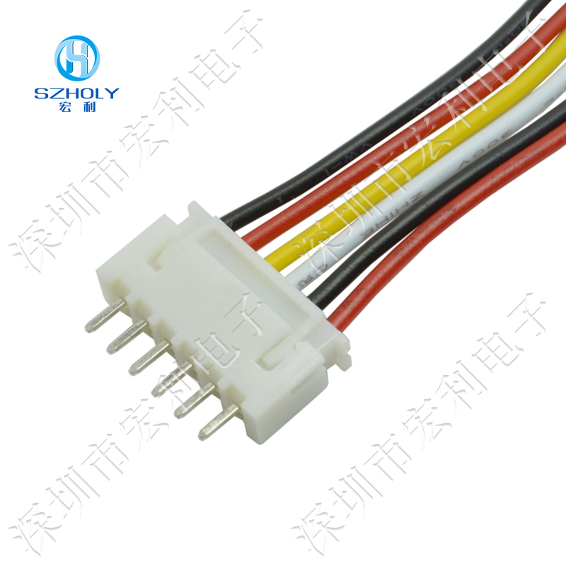 FPC插件连接器 2.54mm 直针 2P 3P 4P 5P 6P 7P 8P 9P 10P 11P