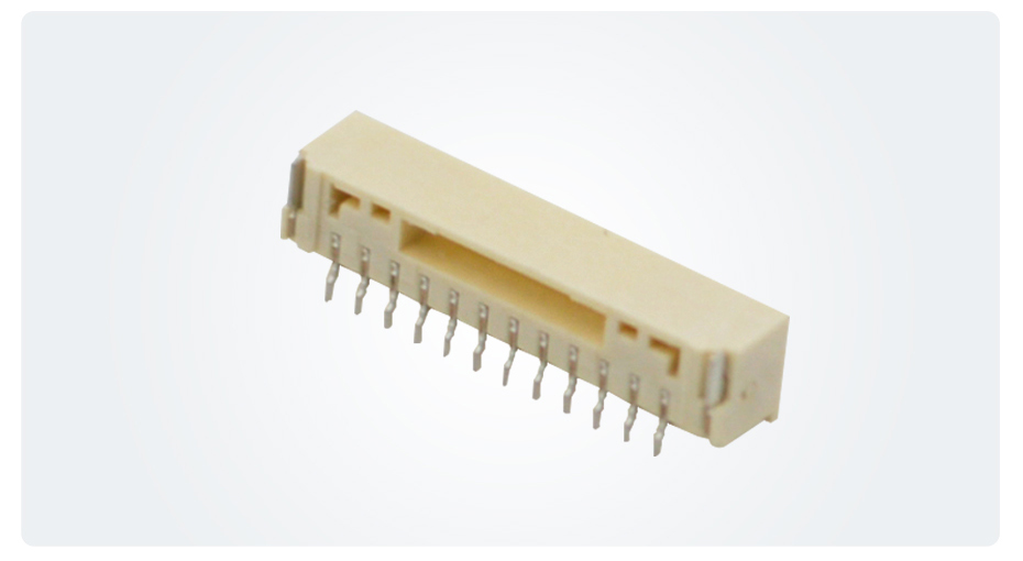 GH1.25立贴带锁扣连接器,宏利连接器,座子