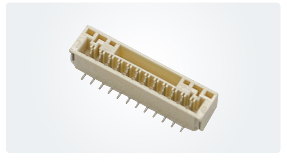 GH1.25立贴带锁扣连接器,宏利连接器,插座