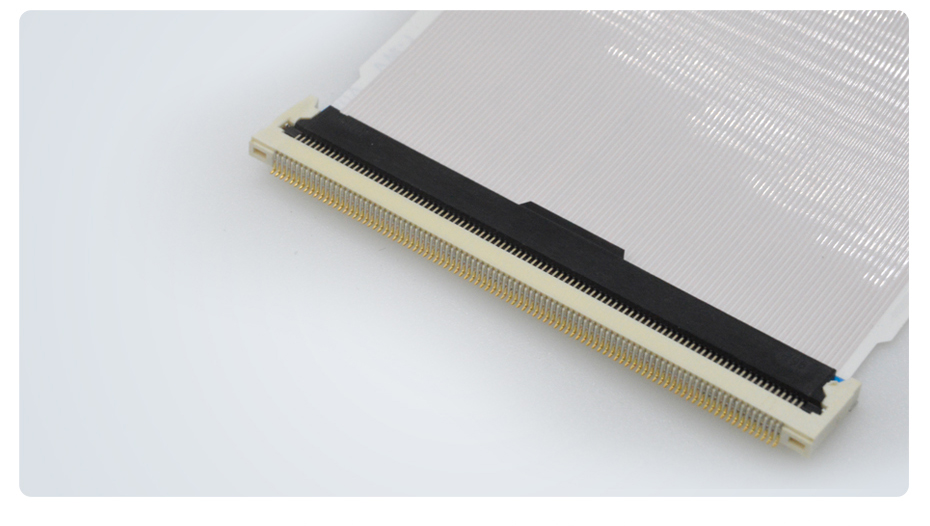 fpc连接器带锁扣0.5间距翻盖式下接 H2.2厚,宏利连接器,产品详情