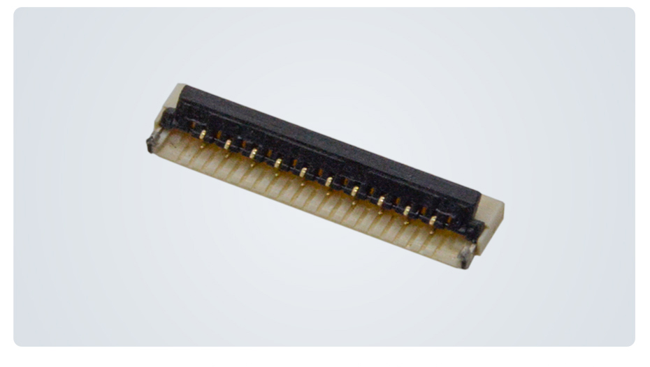 带卡位fpc连接器1.0间距掀盖式 H1.0厚,宏利连接器,说明书