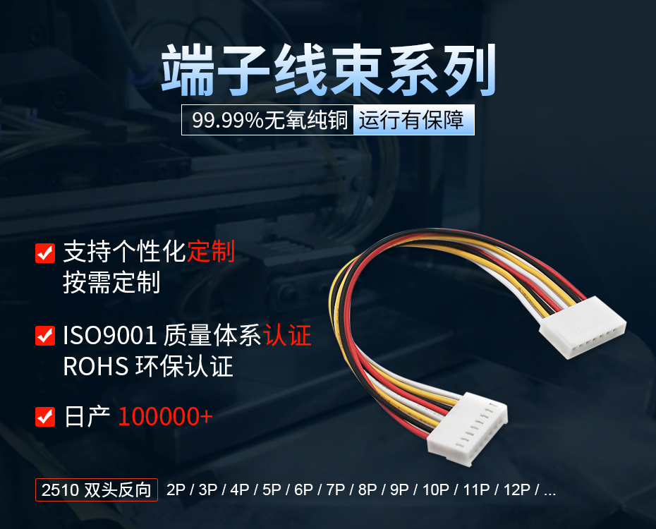 2510双头端子线反向,宏利,高清图
