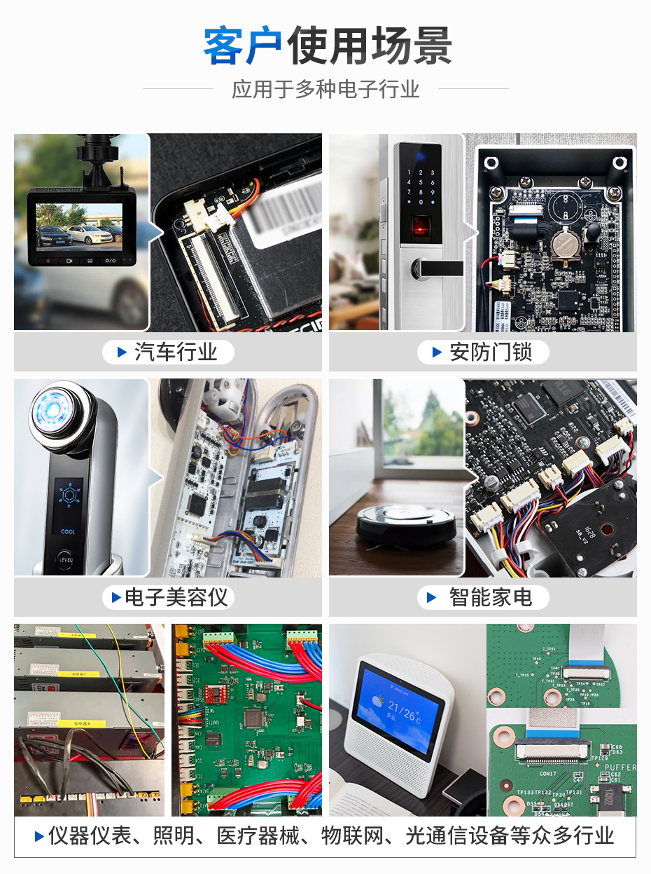 后翻盖fpc连接器0.5mm间距 H2.0高 后翻盖fpc连接器0.5mm间距 H2.0高