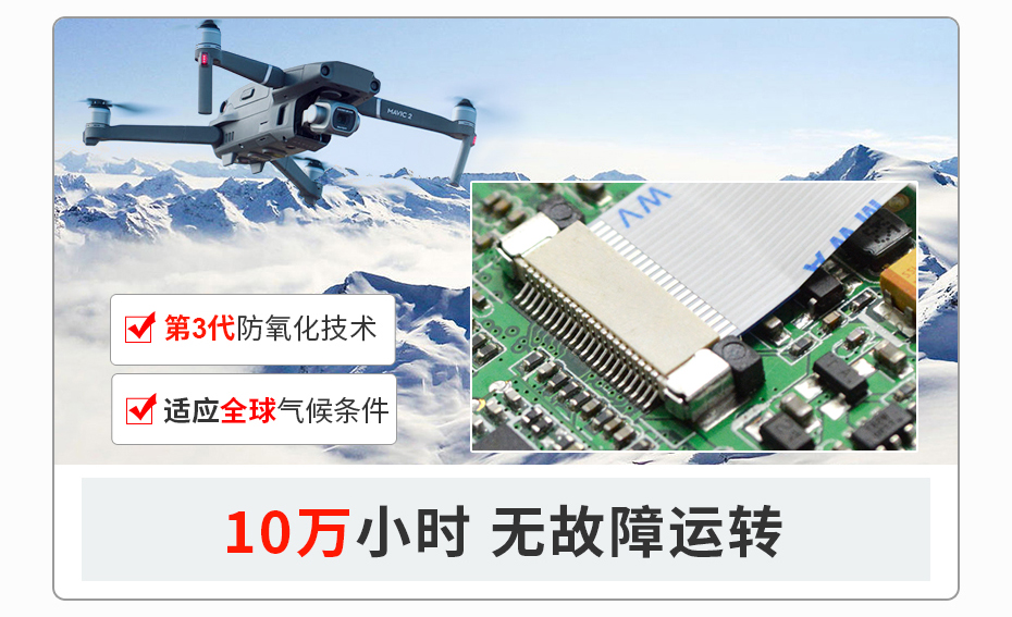 翻盖式fpc连接器0.5mm间距H1.0厚
