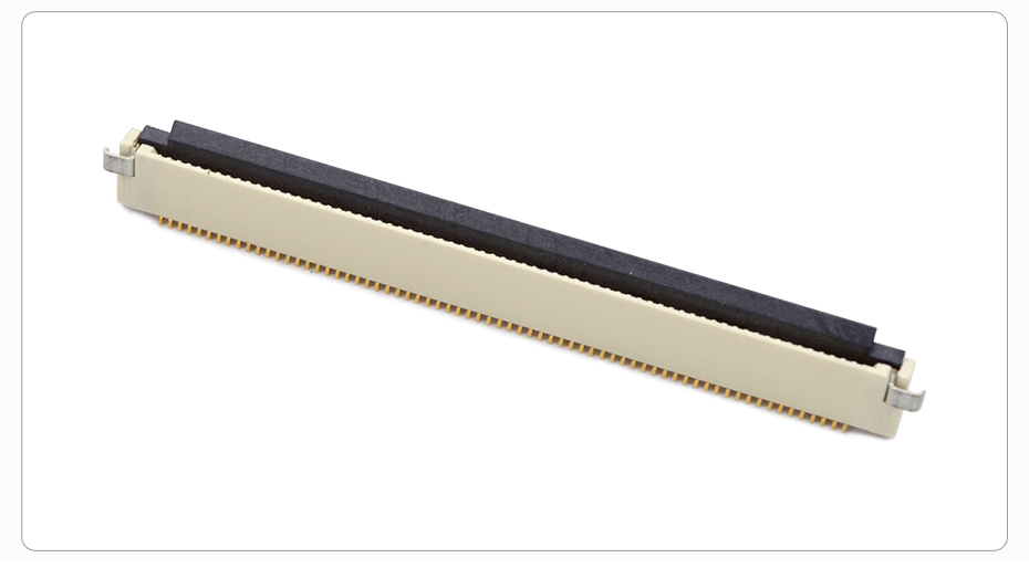 带卡位fpc连接器0.5mm间距 H1.8 带卡位fpc连接器0.5mm间距 H1.8