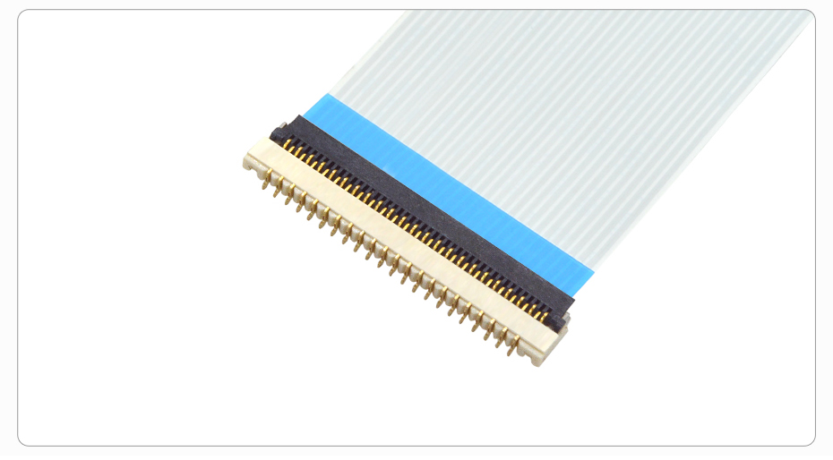 翻盖式fpc连接器0.3mm间距H1.0厚