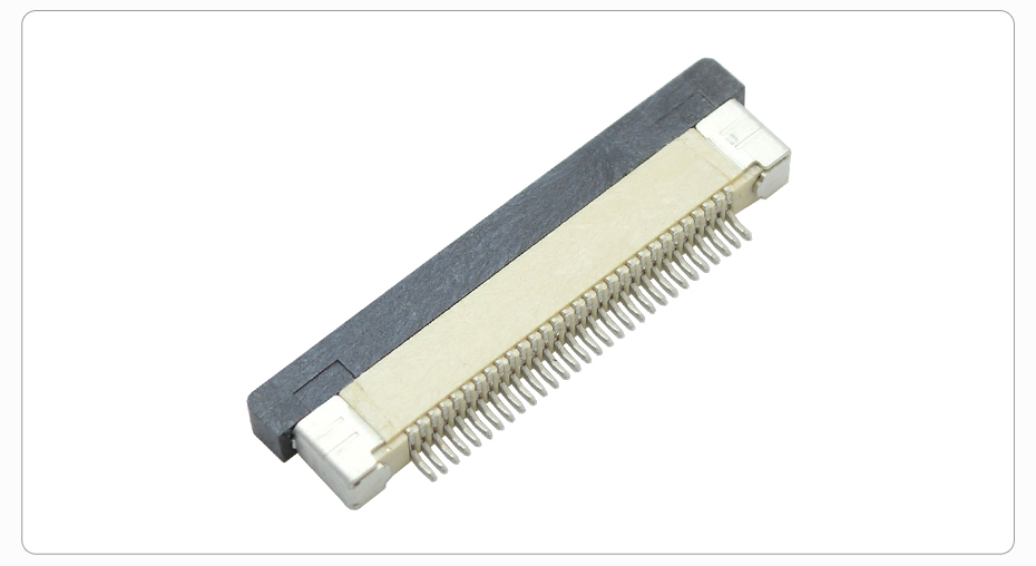 FFC/FPC连接器 软排线插座 0.5mm间距-5P 下接拉锁 5Pin 抽屉式