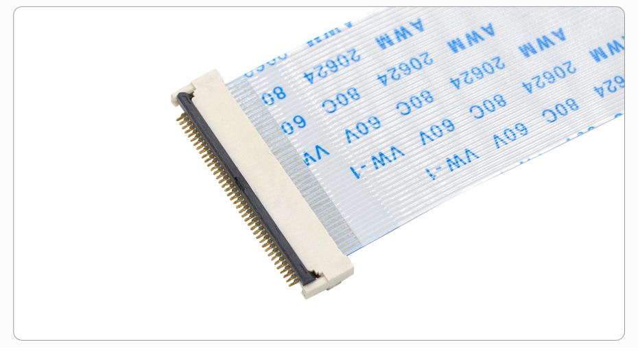 FFC/FPC软排线连接器 FPC插座 间距0.5mm-6p H2.0翻盖下接