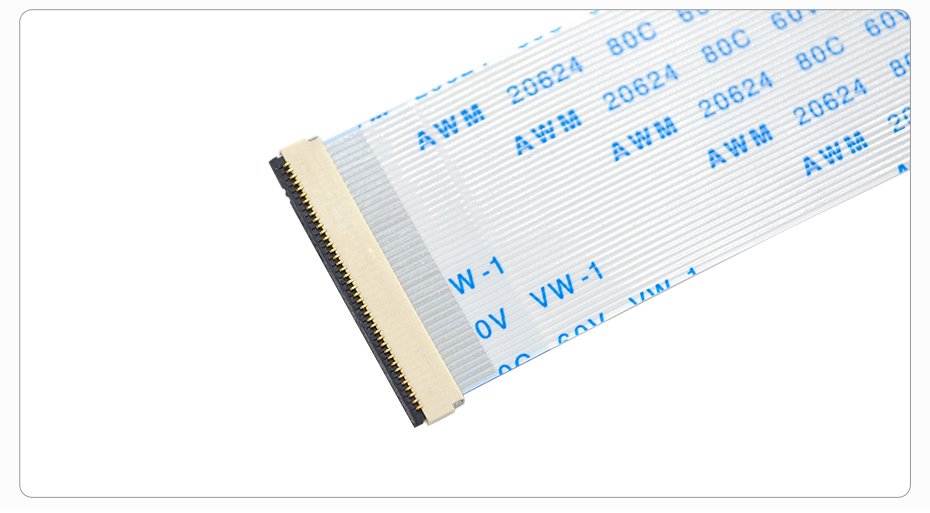FPC插座 FFC软排线接插件 间距0.5mm-8P H1.0厚后翻盖式连接器